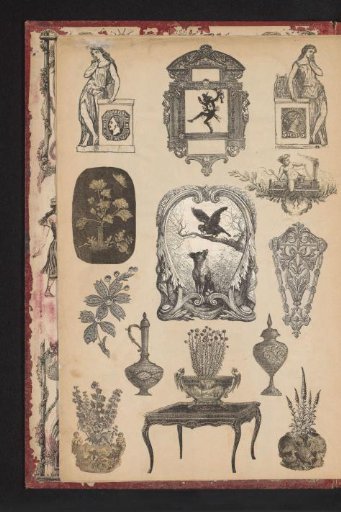 Collage of Cut-Out Prints