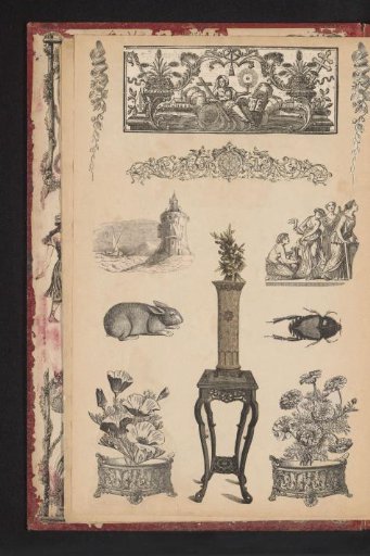 Collage of Cut-Out Prints