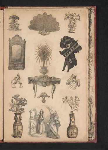 Collage of Cut-Out Prints