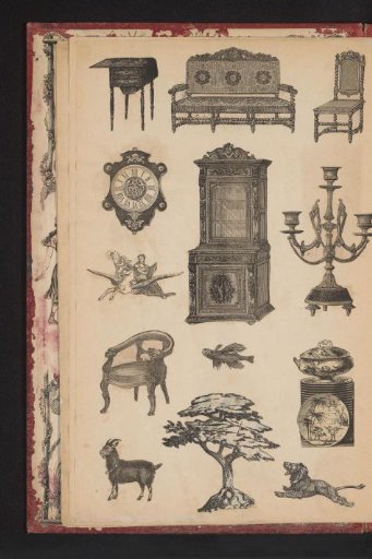 Collage of Cut-Out Prints