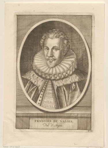 Portrait of François-Hercule de Valois, Duke of Anjou