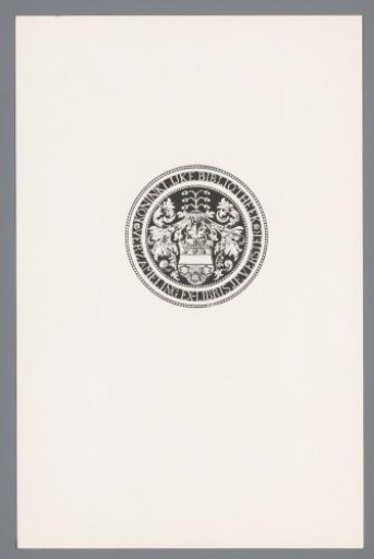 Ex libris of the Royal Library
