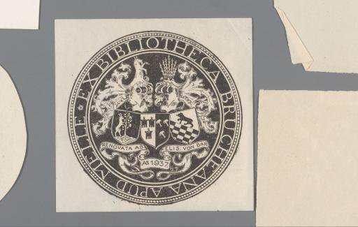 Ex libris of Bruch [?]