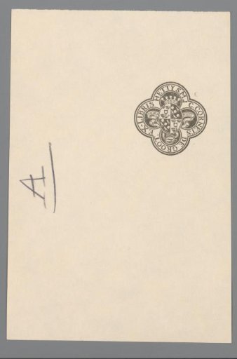 Ex libris of Hetty S.M.J.C. Cornets de Groot