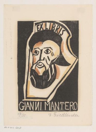 Ex libris of Gianni Mantero