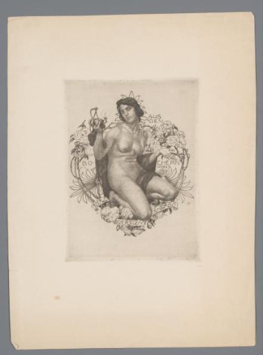 Ex libris of Karl Marten Andres