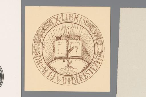 Ex libris of A.M.J. van Beresteijn