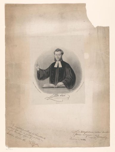 Portrait of Jan Jacob Lodewijk ten Kate