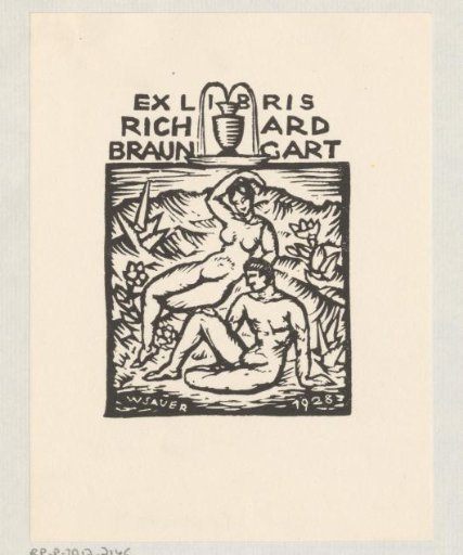 Ex libris of Richard Braungart