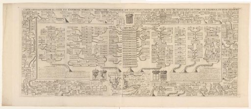 Part of a historical genealogy with maps (no. 33)
