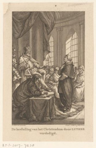 Luther before the Diet of Worms, 1521