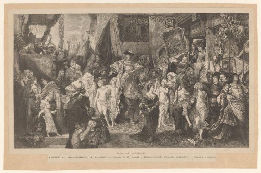 Entry of Emperor Charles V into Antwerp, 1525
