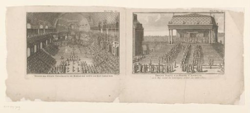 Parliament under Louis XIII / Ceremonial entry of the king into Paris, 1661 (?)