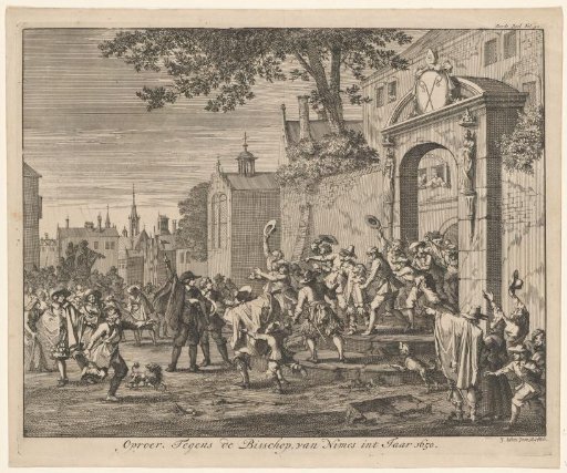 Riot against the Bishop of Nîmes, 1650