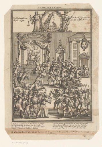 The church plundered by Louis XIV, ca. 1701-1713