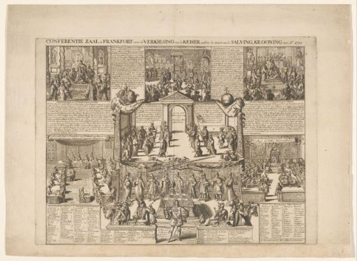 Coronation of Emperor Charles VI, 1711