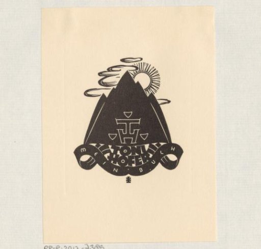 Ex Libris of Toni Hofer