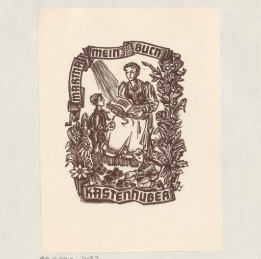 Ex libris of Martha Kastenhuber