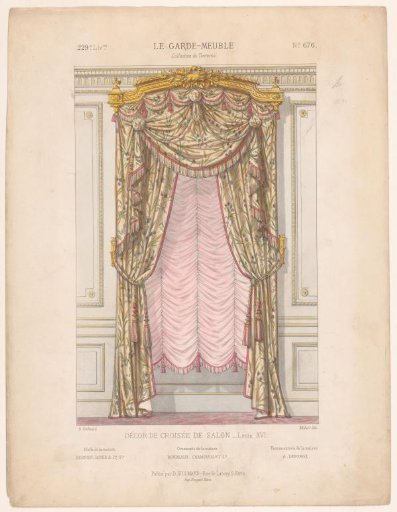 Window with curtains