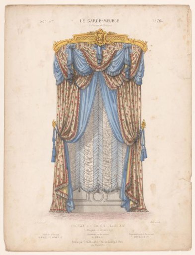 Window with curtains