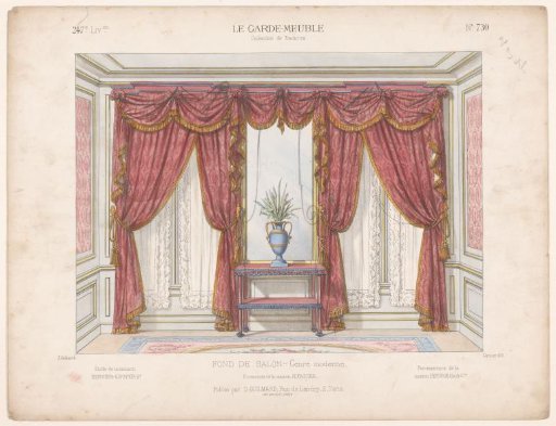 Interior of a salon