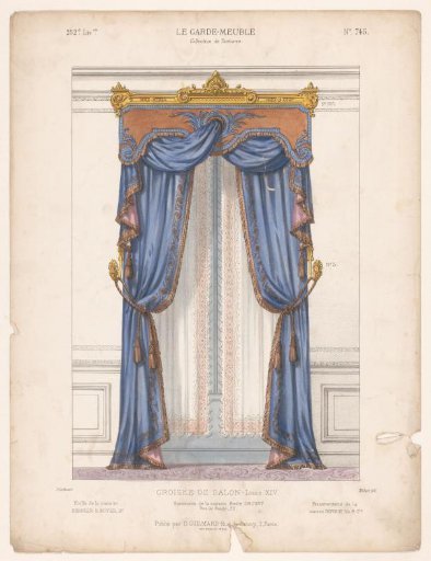 Window with curtains