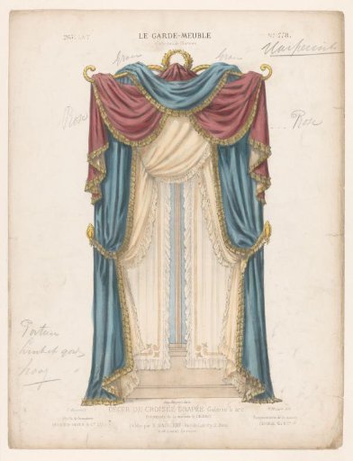 Window with curtains