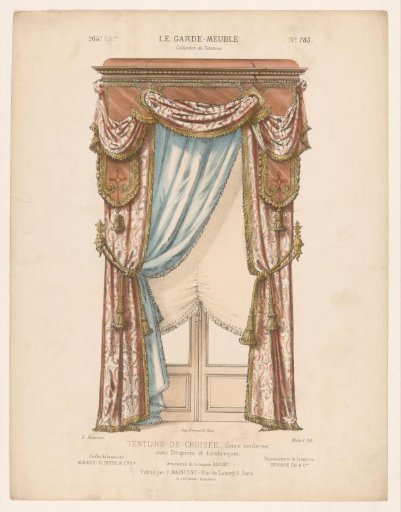 Window with curtains