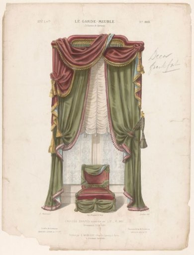 Window with curtains and chair