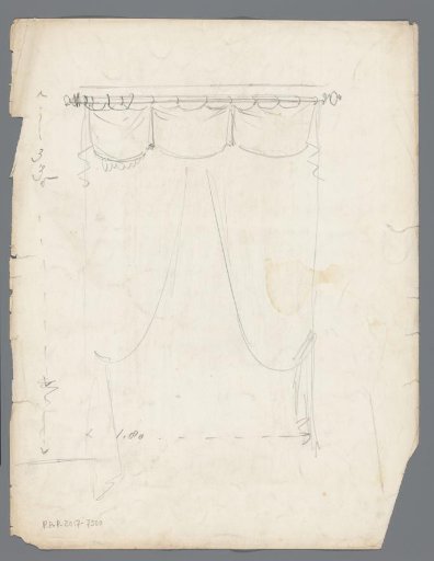Window with curtains