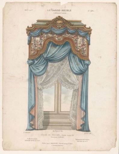 Window with curtains
