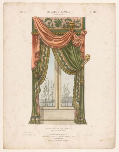 Window with curtains