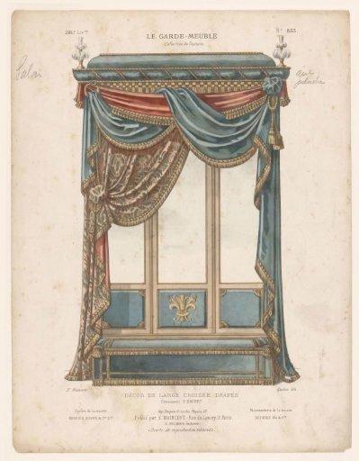 Window with curtains