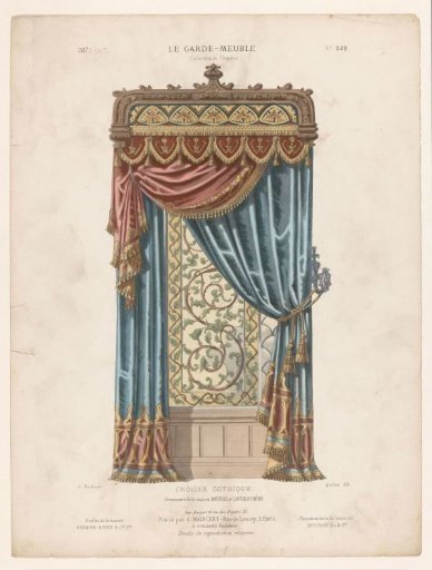 Window with curtains
