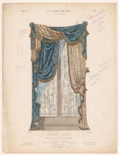 Window with curtains