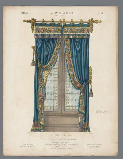 Window with curtains
