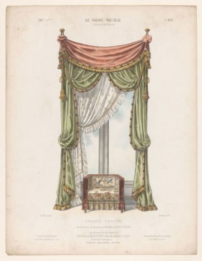 Window with Curtains