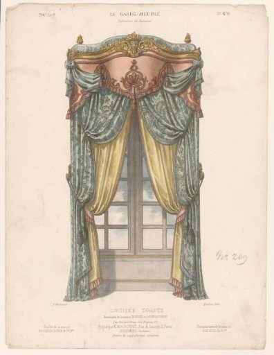 Window with curtains