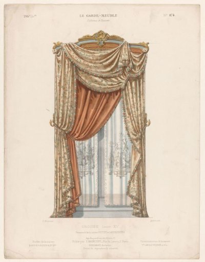 Window with curtains