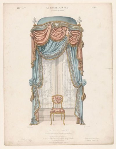 Window with curtains