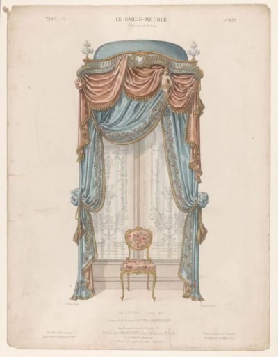 Window with curtains