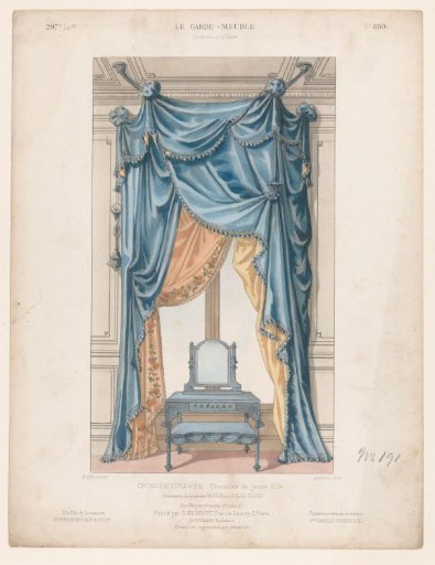 Window with curtains