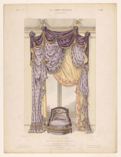 Window with curtains
