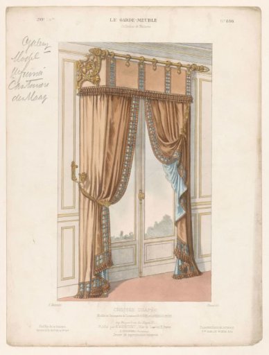 Window with curtains
