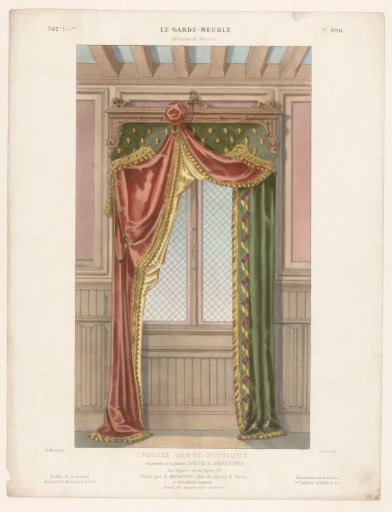Window with curtains
