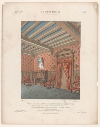 Salon of a castle