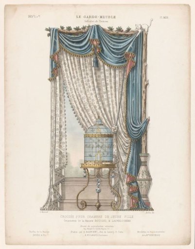 Window with Curtains