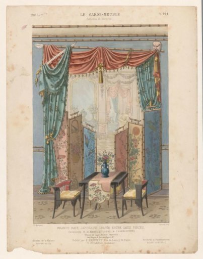 Passage with Curtains
