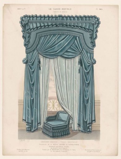 Window with Curtains