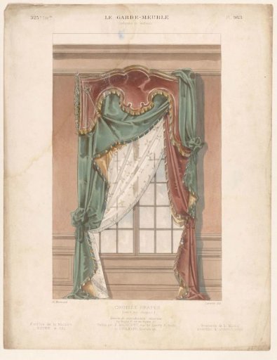 Window with curtains